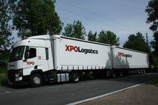 Megacamión de XPO Logistics