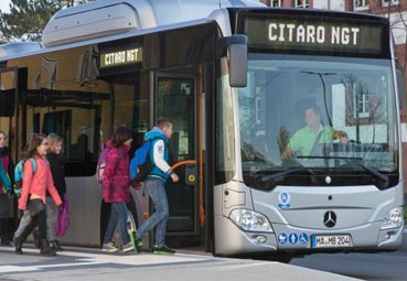 El Mercedes-Benz Citaro NGT híbrido dará servicio en Augsburgo