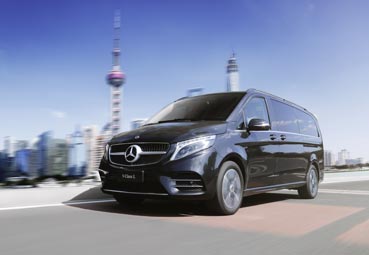 Daimler presenta al mercado chino la nueva Clase V de Mercedes-Benz