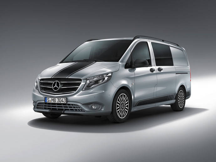 Nuevo modelo de Mercedes, la Vito Sport. 