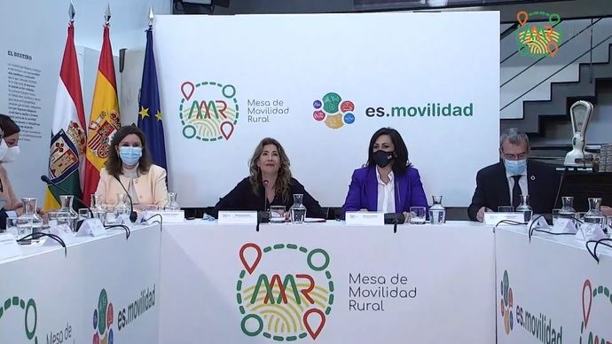 La constitución de la Mesa de Movilidad Rural, presidida por Raquel Sánchez 