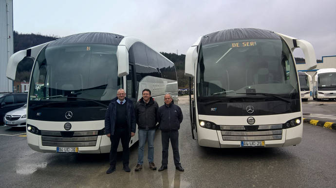 MGC adquiere dos autobuses SC7 de Sunsundegui