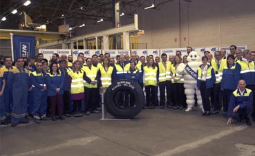 Michelin Aranda alcanza los 50 millones de neumáticos