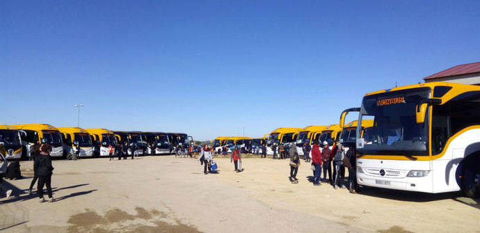 Monbus finaliza con éxito el transporte del Viña Rock