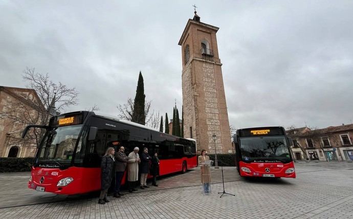La flota urbana de Alcalá incorpora siete autobuses híbridos