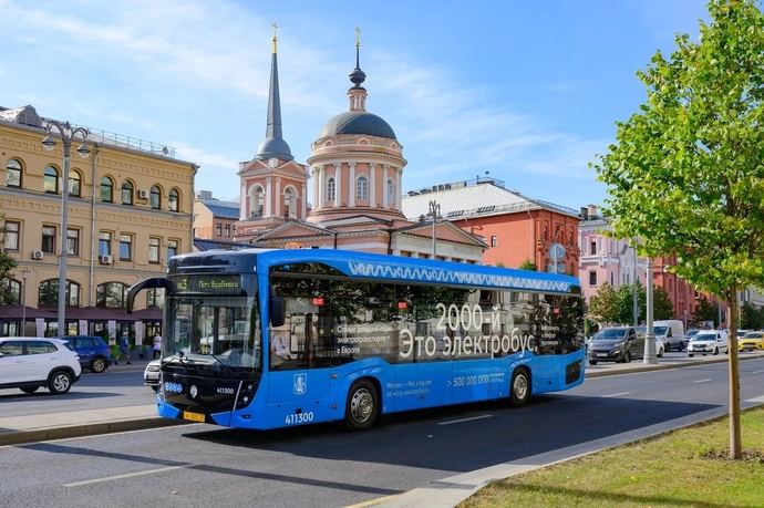 Nuevo hito en Moscú: alcanza la cifra de 2.000 autobuses eléctricos en la ciudad