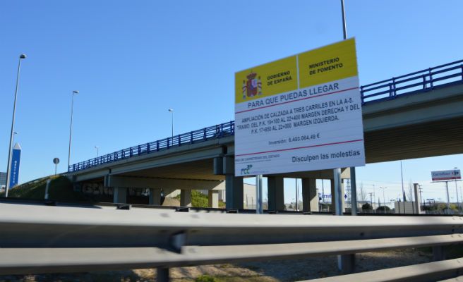 Fomento inicia las obras de ampliación de carriles de la autovía A-5 en Móstoles