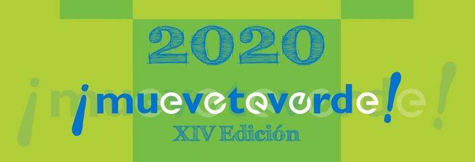 Logo concurso 'Muévete verde'.