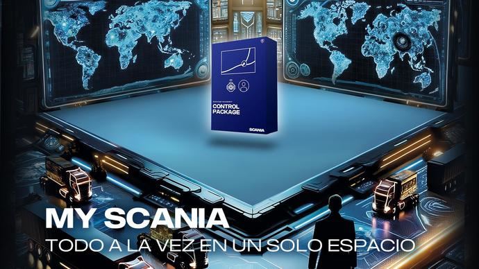 Scania presenta su solución digital para maximizar la eficiencia