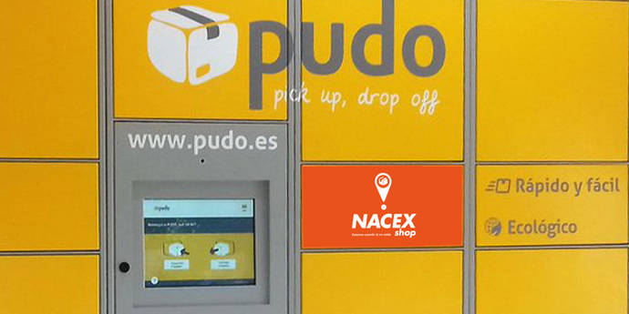 Las taquillas inteligentes de Pudo llegan a Nacex.shop