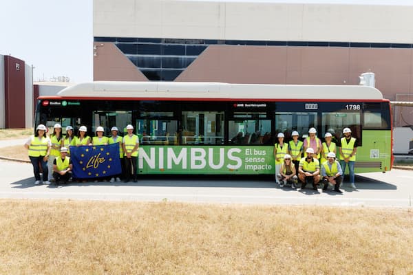 Barcelona impulsa un bus propulsado por biometano procedente de aguas residuales