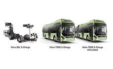 El nuevo autobús de Volvo conduce más tiempo, y sin emisiones