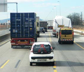 La actividad del transporte se recupera, pero es menor respecto al año pasado