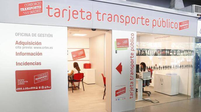 Madrid reabre las oficinas de gestión de la Tarjeta de Transporte Público