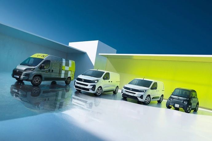 Opel lidera el segmento de vehículos comerciales ligeros en IAA 2024