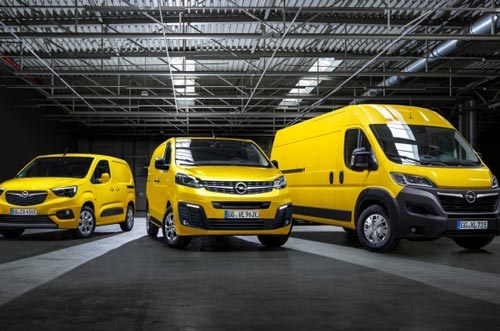 Opel aumenta sus ventas de vehículos comerciales ligeros en 2021