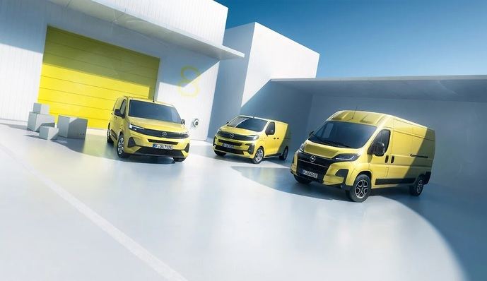Opel presenta su nueva gama de vehículos comerciales ligeros eléctricos