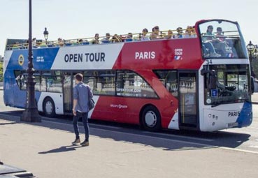 Open Tour París presenta el primer bus turístico de dos pisos con GNV