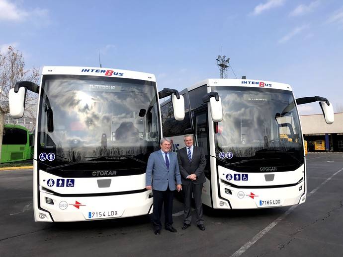 Dos minibuses Otokar Ulyso T han sido adquiridos por Interbus