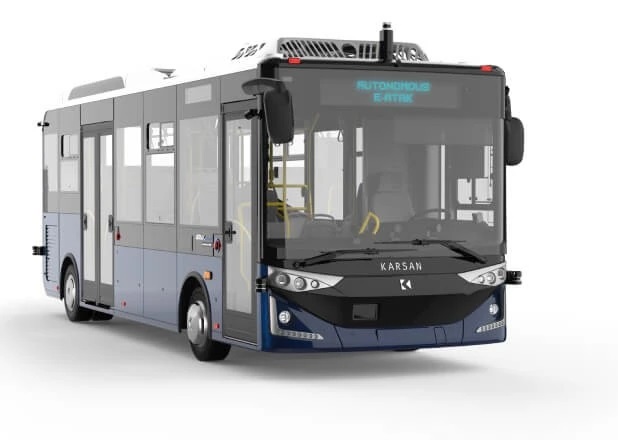 Los autobuses e-ATAK autónomos de Karsan: seguridad y comodidad