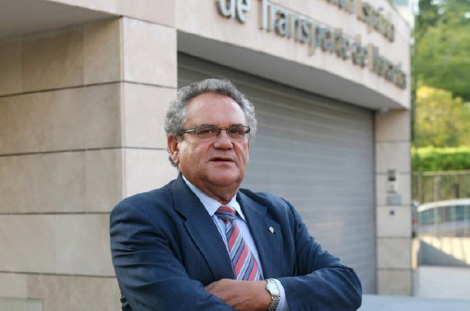 Ovidio de la Roza es el presidente de la Confederación España de Transporte de Mercancías (CETM).