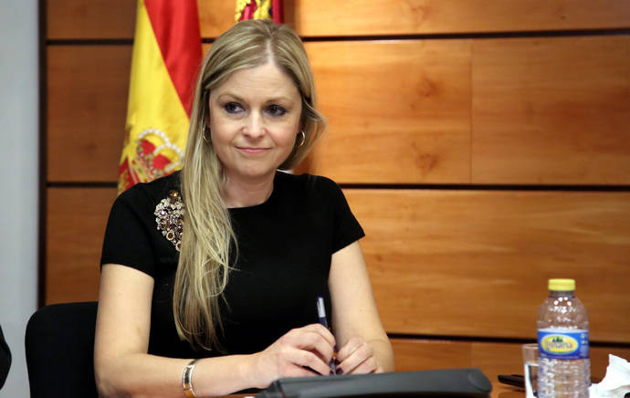 Consejera de Fomento de la Junta de Castilla La Mancha, Elena de la Cruz.