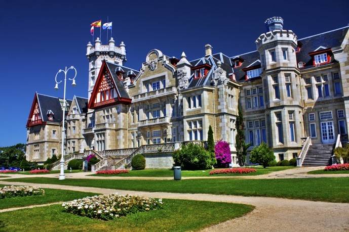 Palacio de la Magdalena de Santander, donde tendrá lugar el curso de Confebus.