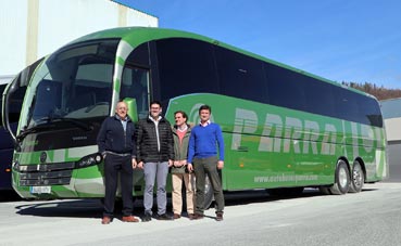 Autobuses Parra estrena un nuevo SC7 del fabricante Sunsundegui