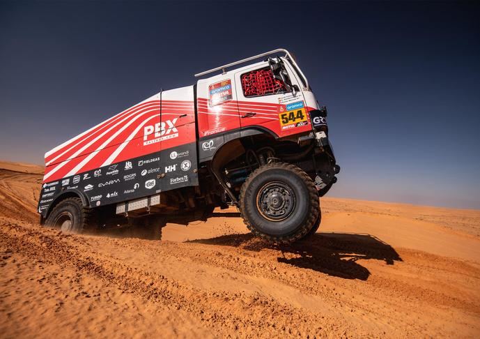 El Equipo Palibex supera su cuarto Dakar