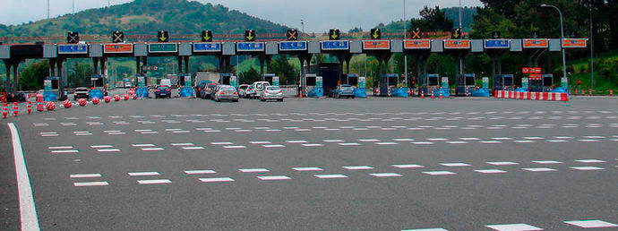 Los transportistas de toda España rechazan el nuevo peaje de Guipúzcoa