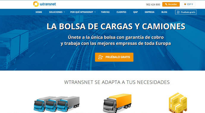 Alpega compra la bolsa de cargas Wtransnet y expande su influencia europea