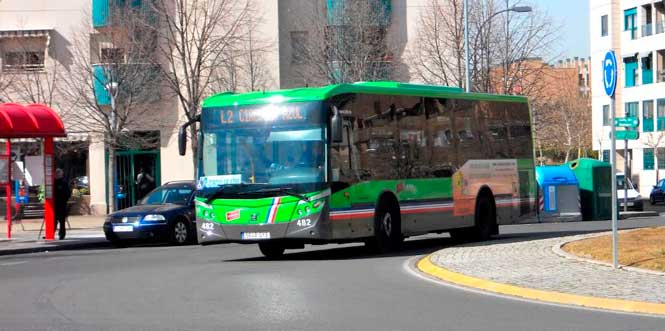 Autobuses circulares de Pinto amplían frecuencias