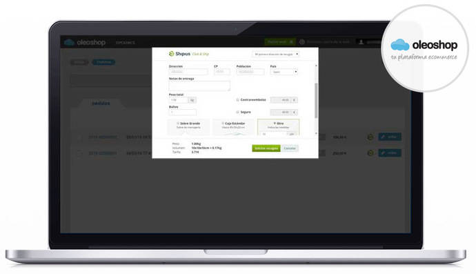 Oleoshop y Shipius se integran para beneficiar a sus respectivos usuarios