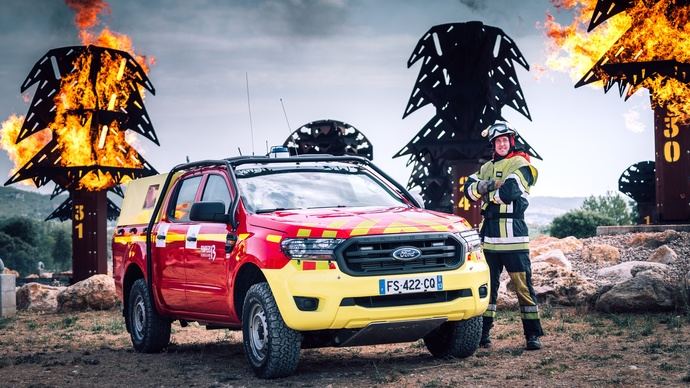 El último vídeo de Ford "Lifesavers" sigue a los héroes franceses de la lucha contra el fuego