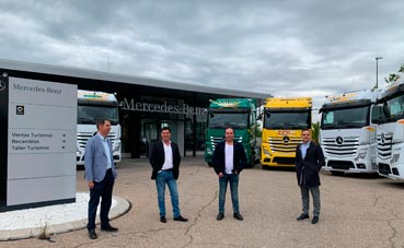 Grupo Bailón amplía su flota con ocho Actros