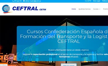 Ceftral lanza una nueva web con un estilo más moderno y dinámico