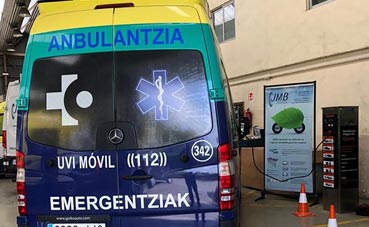 Desinfecciones gratuitas de JMB para las ambulancias