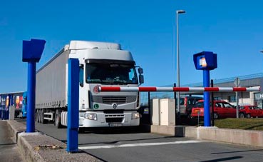 Primera ubicación de estacionamiento seguro de camiones Bosch en Francia