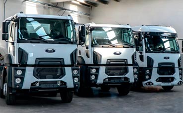 Llegan a España los primeros Ford Trucks rígidos de obra