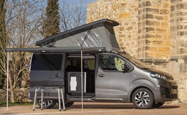 Gama Camper de Citroen, diseñada para la aventura