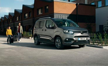 El nuevo vehículo comercial Toyota Proace City, a prueba