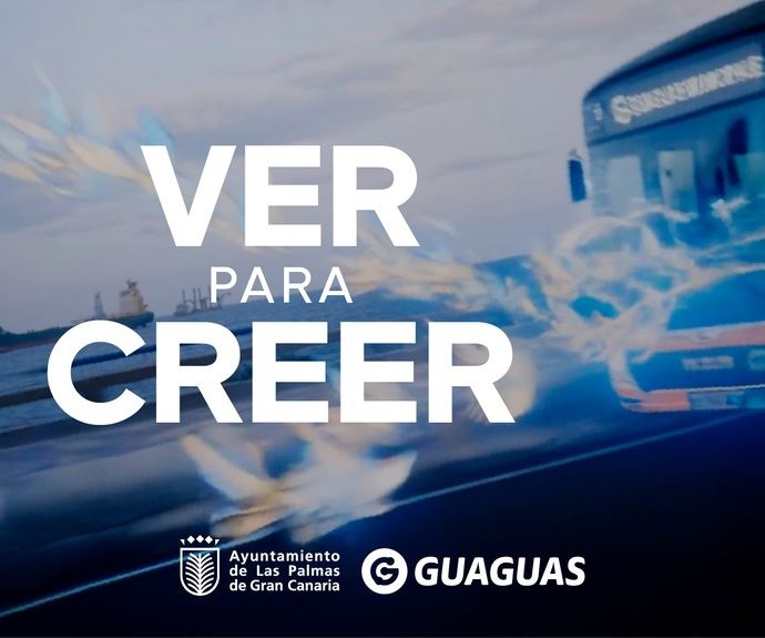 Guaguas Municipales lanza campaña 'Ver para creer ' por la sostenibilidad
