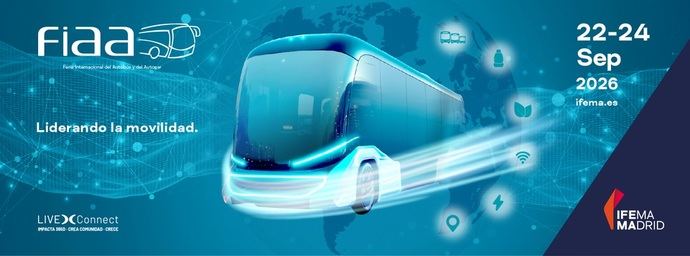 FIAA 2026 convertirá a Madrid en la capital europea del autobús y el autocar