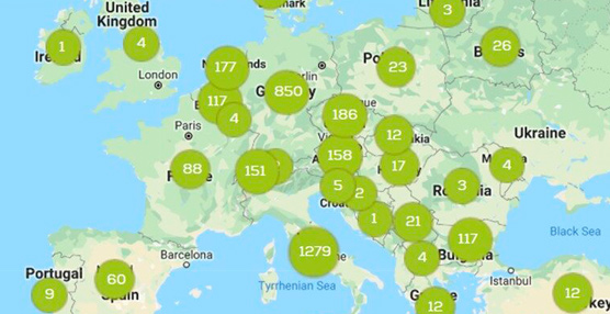 Hay en Europa más de 200 estaciones operativas de GNL