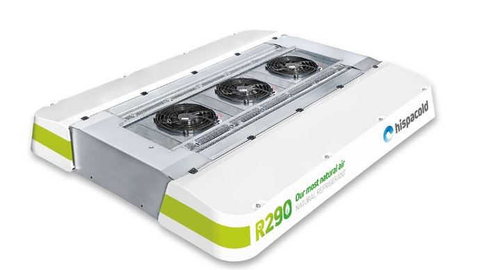 Hispacold lanza sistemas HVAC con R290 para transporte público