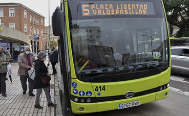 Aumentan en más de 364.000 los pasajeros del autobús urbano de Badajoz en 2024