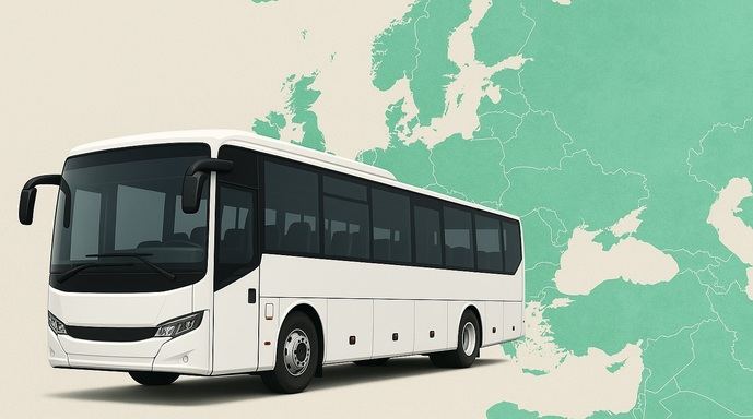 Buses: el 0.3 % de vehículos, pero representa el 9 % del tráfico en la UE