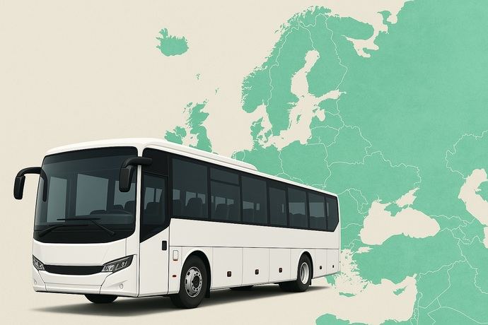 Buses: el 0.3 % de vehículos, pero representa el 9 % del tráfico en la UE