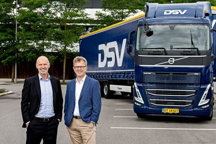 DSV adquiere 300 camiones eléctricos de Volvo para flota sostenible