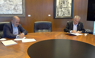 Convenio entre BCL y el Clúster de Movilidad y Logística de Euskadi